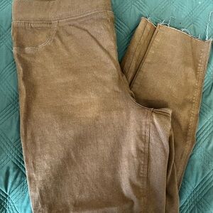 Old Navy Brown Rockstar Super Skinny Jeggings